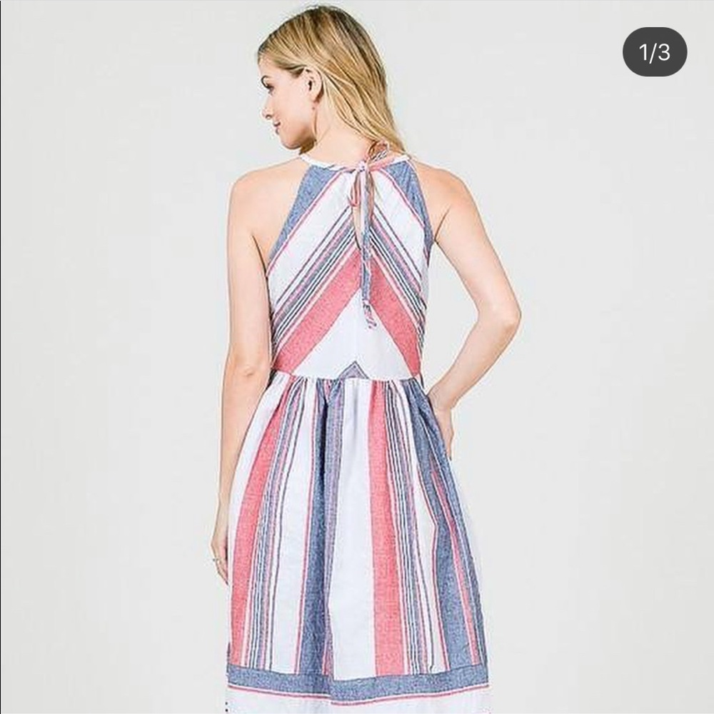 Red, white, & Blue dress